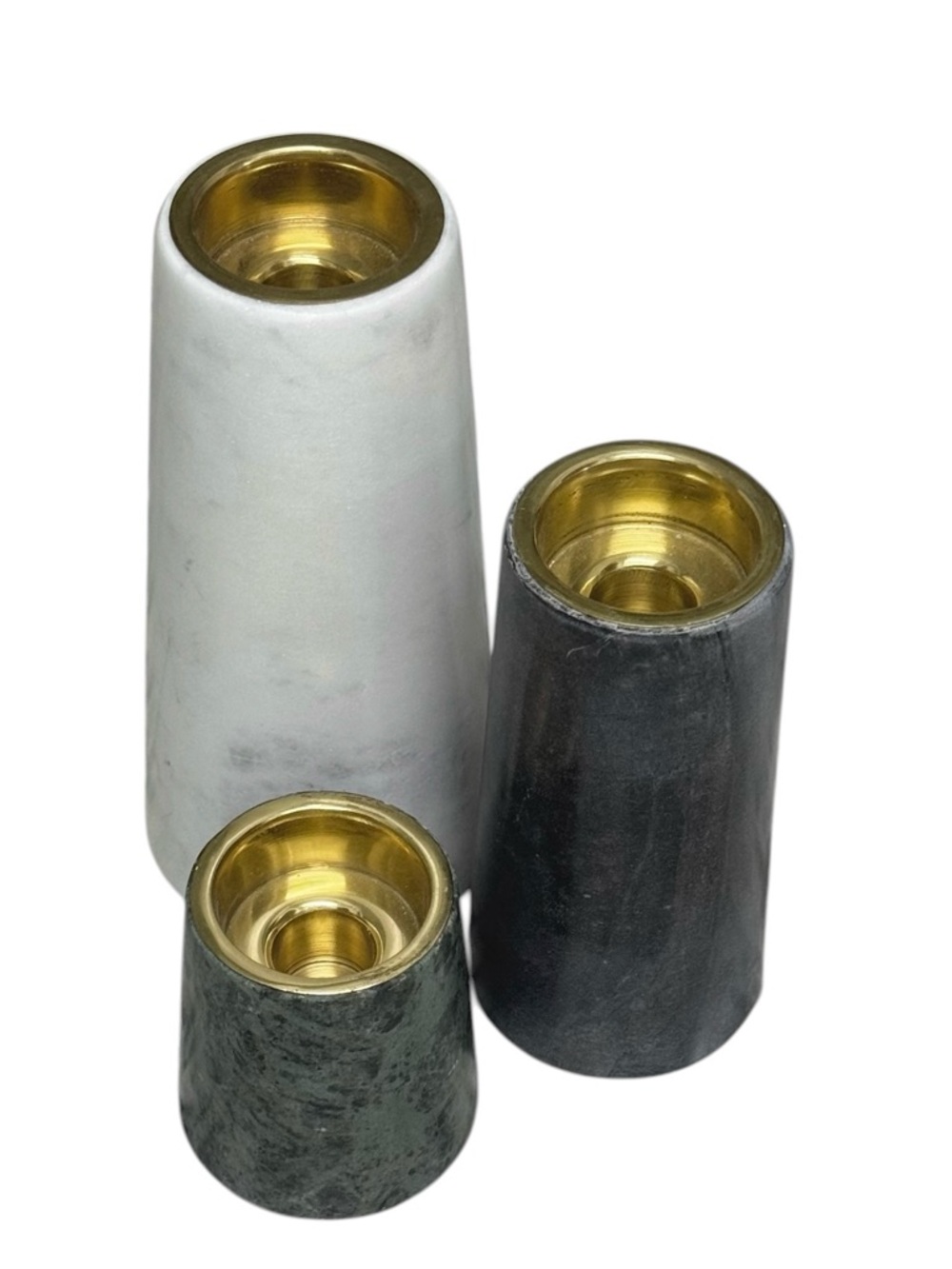 GODINGER Marble Candle Holders
